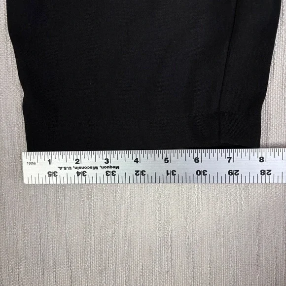 Max Studio Womens 3X Black Pull On Cropped Tapered Pants Elastic Back Plus Size - Picture 3 of 7